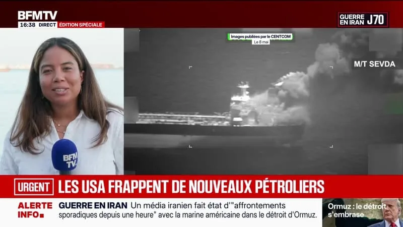 DÉTROIT D’ORMUZ: CE QUE L’ON SAIT DES PÉTROLIERS IRANIENS ATTAQUÉS PAR L’ARMÉE AMÉRICAINE