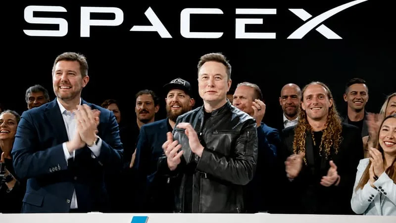 DIRECT. SPACEX ARRIVE À WALL STREET: ELON MUSK VIENT D’ACTER L’INTRODUCTION EN BOURSE HISTORIQUE DE L’ENTREPRISE SPATIALE