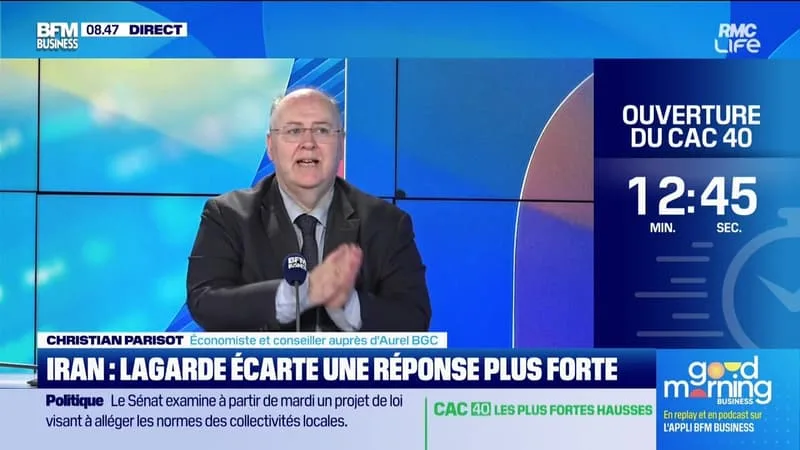 LE CLUB DE LA BOURSE : MOYEN-ORIENT, UNE RÉPONSE PLUS FORTE DE LA BCE N’EST PAS NÉCESSAIRE POUR CHRISTINE LAGARDE – 23/06