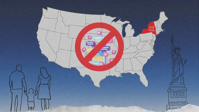 LES MINEURS SONT ENTRAÎNÉS PENDANT DES HEURES DANS LES RECOMMANDATIONS INFINIES: À NEW YORK, LES ALGORITHMES DE TIKTOK OU INSTAGRAM SERONT BIENTÔT RÉSERVÉS AUX UTILISATEURS QUI ONT PROUVÉ LEUR ÂGE