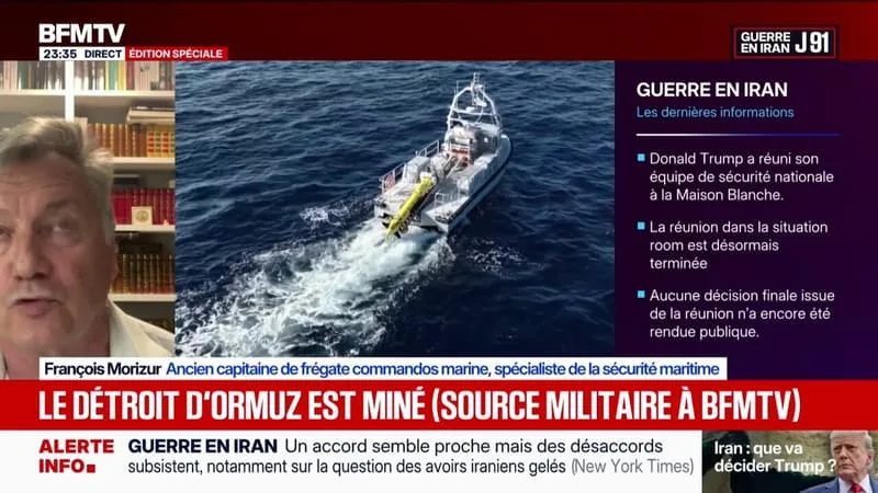 DÉTROIT D’ORMUZ MINÉ ?: « ON PEUT CRÉER UN CHENAL », DÉTAILLE FRANÇOIS MORIZUR, SPÉCIALISTE DE LA SÉCURITÉ MARITIME