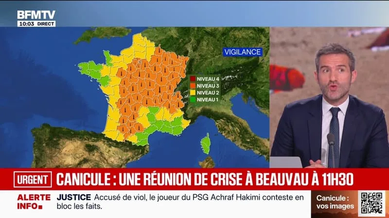 LES 5 DÉPARTEMENTS DES HAUTS-DE-FRANCE POUR DES ORAGES LOCALEMENT VIOLENTS ATTENDUS EN FIN DE JOURNÉE