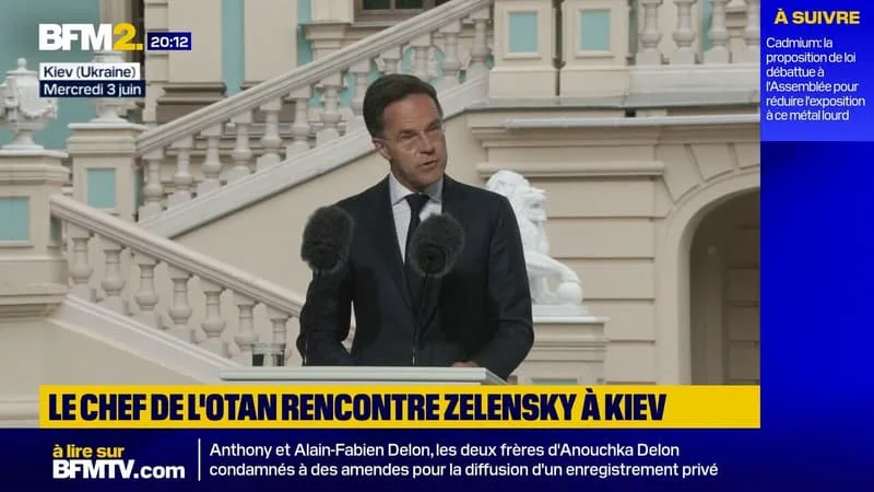 LA RUSSIE EST « DE PLUS EN PLUS DÉSESPÉRÉE » FACE À L’UKRAINE, ESTIME LE CHEF DE L’OTAN MARK RUTTE