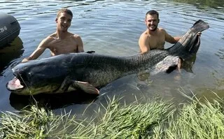 « UN MOMENT GRAVÉ POUR TOUJOURS » : DEUX AMIS PÊCHENT UN SILURE À QUELQUES CENTIMÈTRES DU RECORD DE FRANCE