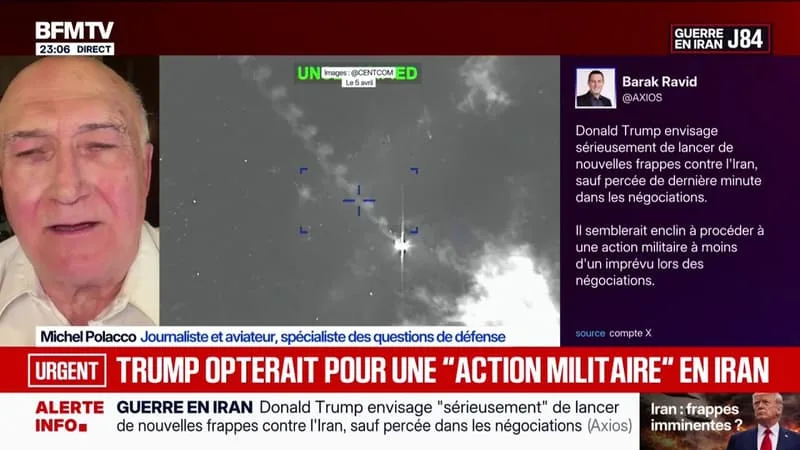 GUERRE AU MOYEN-ORIENT: « IL FAUT QUE DES MOUVEMENTS AMÉRICAINS PROVOQUENT DES MOUVEMENTS IRANIENS », ESTIME MICHEL POLACCO, SPÉCIALISTE DES QUESTIONS DE DÉFENSE