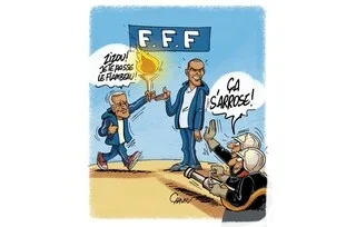 LE DESSIN DE CHAUNU : LA NOMINATION DE ZINÉDINE ZIDANE À LA TÊTE DE L’ÉQUIPE DE FRANCE DE FOOTBALL