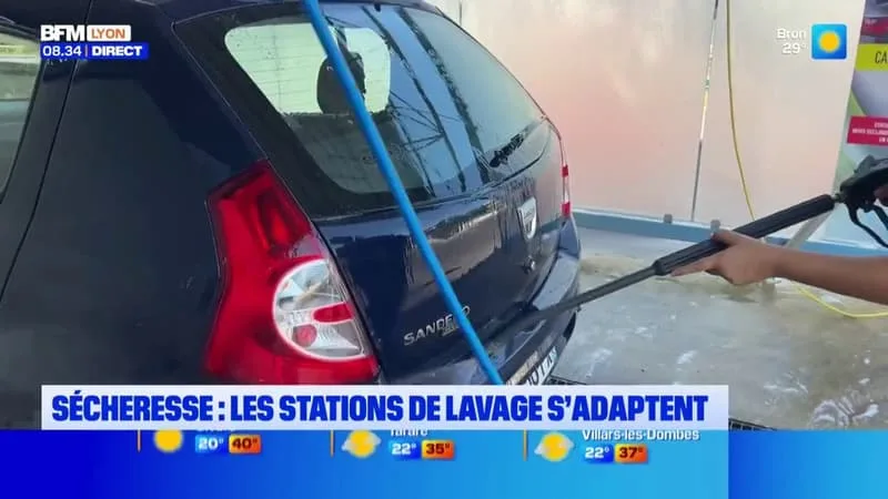 SÉCHERESSE : COMMENT LES STATIONS DE LAVAGE S’ADAPTENT ?
