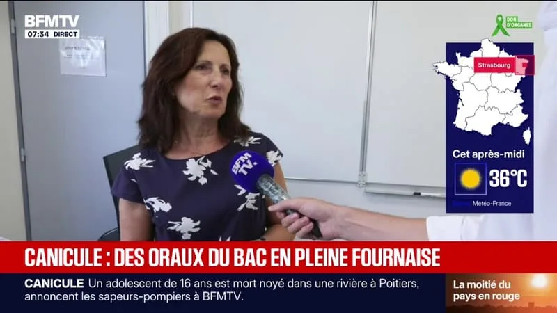 « DES MESURES QUE NOUS N’AVIONS PAS L’HABITUDE DE PRENDRE »: CE LYCÉE STRASBOURGEOIS SE PRÉPARE À ACCUEILLIR SES ÉLÈVES POUR LES ORAUX DU BAC EN PLEINE CANICULE
