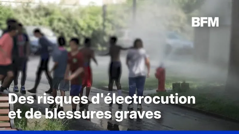 QUELS SONT LES RISQUES DU « STREET-POOLING », CETTE PRATIQUE ILLÉGALE QUI CONSISTE À OUVRIR DES BOUCHES À INCENDIE POUR SE RAFRAÎCHIR?