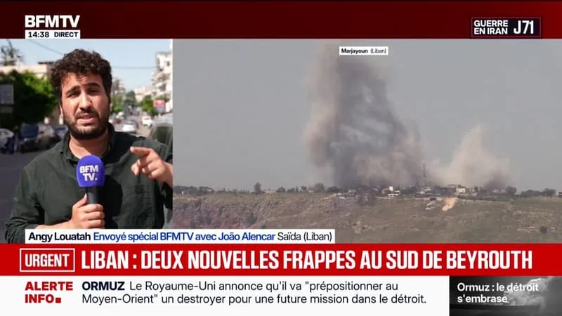 L’ARMÉE ISRAÉLIENNE A MENÉ DE NOUVELLES FRAPPES DANS LE SUD DU LIBAN APRÈS DES APPELS À ÉVACUATION