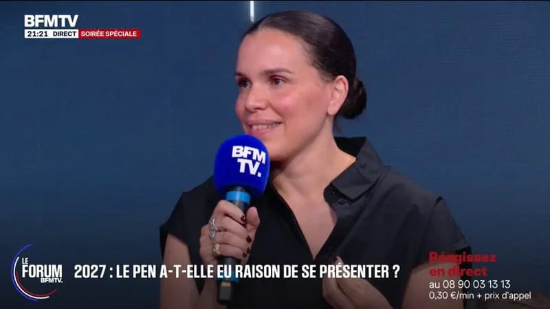 FORUM BFMTV – CANDIDATURE DE MARINE LE PEN: « J’ESPÈRE QUE LES FRANÇAIS VONT SE RÉVEILLER ET SE DIRE QUE L’HISTOIRE DE CE PARTI REPOSE SUR DES VALEURS PLUS QUE SOMBRES », DÉCLARE LINDA, CHEFFE D’ENTREPRISE