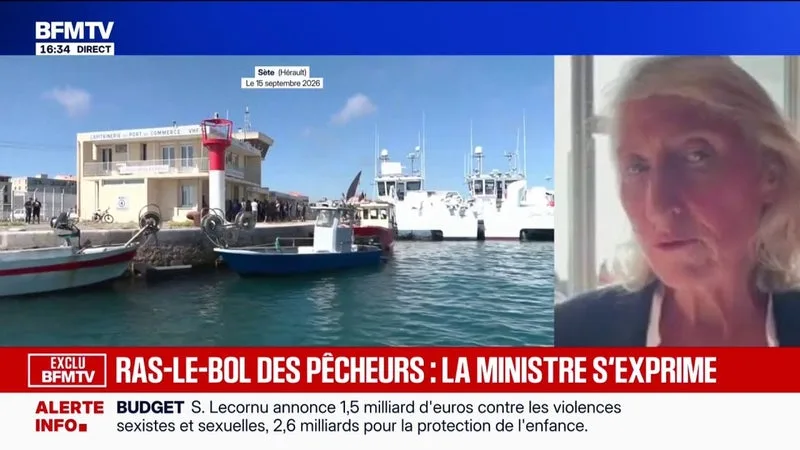 « DEPUIS LE DÉBUT DE LA CRISE DU CARBURANT, LE GOUVERNEMENT A VRAIMENT ÉTÉ DERRIÈRE LES PÊCHEURS », AFFIRME CATHERINE CHABAUD, MINISTRE DÉLÉGUÉE À LA MER ET À LA PÊCHE