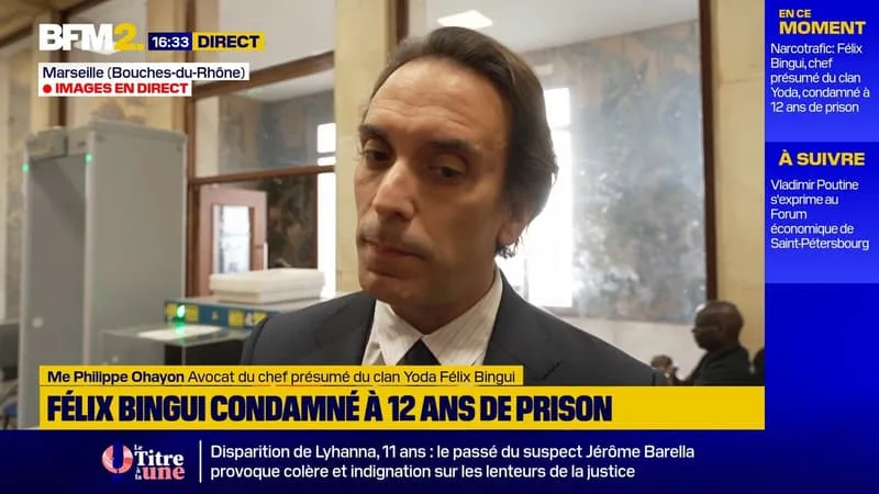 « M. BINGUI A UN AVENIR POUR LE TRIBUNAL »: L’AVOCAT DU CHEF PRÉSUMÉ DU CLAN YODA FÉLIX BINGUI, RÉAGIT À LA CONDAMNATION DE SON CLIENT, À 12 ANS DE PRISON