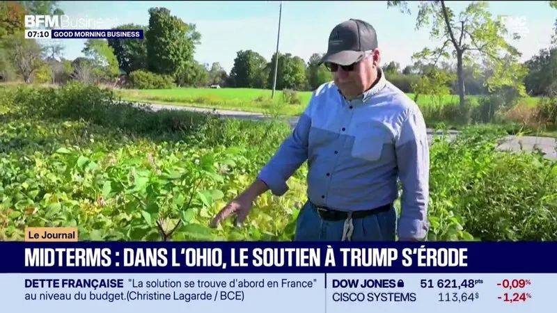 MIDTERMS : DANS L’OHIO, LE SOUTIEN À TRUMP S’ÉRODE