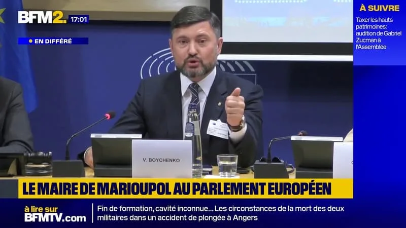 « NOUS SOMMES LA VILLE LA PLUS DÉTRUITE EN UKRAINE », TÉMOIGNE VADYM BOYCHENKO, MAIRE DE MARIOUPOL