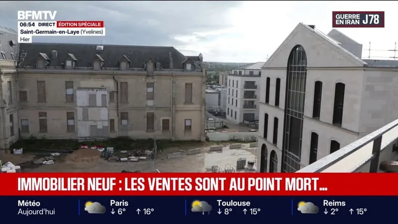 CRISE DE L’IMMOBILIER: LES VENTES DE LOGEMENTS NEUFS ONT CHUTÉ DE PLUS DE 14% AU PREMIER SEMESTRE