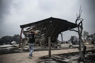 REPORTAGE. « ON A ÉTÉ ABANDONNÉS » : LA COLÈRE DES HABITANTS DU PORGE, COMMUNE RAVAGÉE PAR L’INCENDIE MONSTRE EN GIRONDE