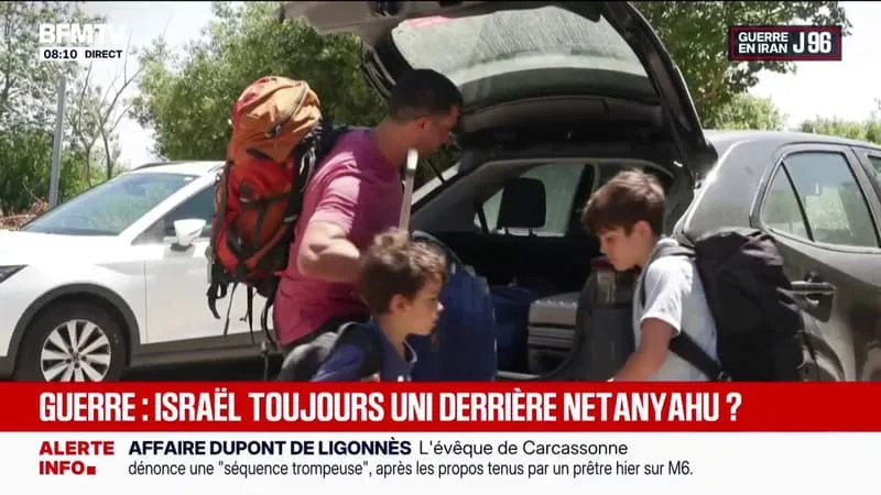 GUERRE AU MOYEN-ORIENT: LES ISRAÉLIENS TOUJOURS UNIS DERRIÈRE NETANYAHU?