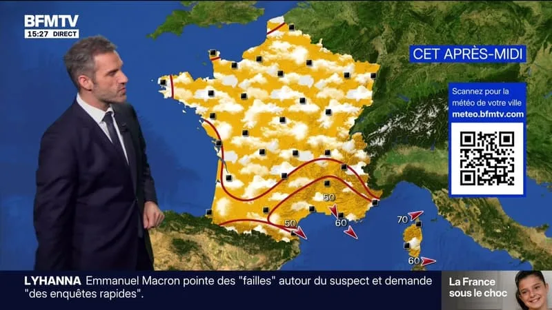 LA MÉTÉO POUR CE SAMEDI 6 JUIN 2026