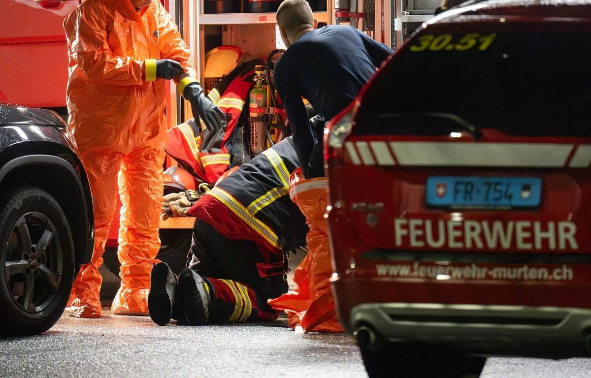 SUISSE : UN MORT DANS L’INCENDIE D’UN IMMEUBLE RÉSIDENTIEL