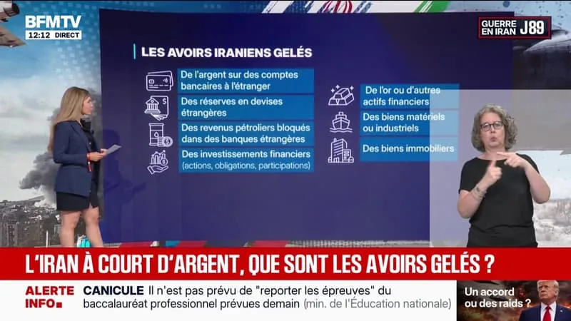 LES ÉCLAIREURS – OÙ SONT SITUÉS LES AVOIRS IRANIENS GELÉS?