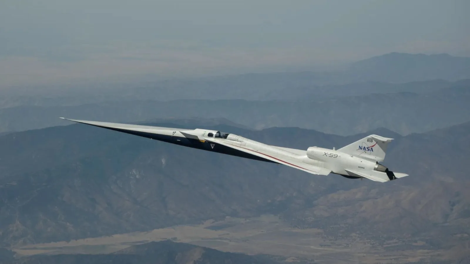LA NASA PRÉPARE LE X-59 À VOLER À VITESSE SUPERSONIQUE SANS BANG