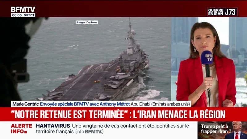 GUERRE EN IRAN: TÉHÉRAN AVERTIT D’UNE « RÉPONSE IMMÉDIATE » EN CAS DE DÉPLOIEMENT FRANÇAIS ET BRITANNIQUE DANS LE DÉTROIT D’ORMUZ