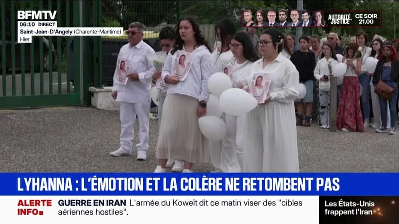 DES CENTAINES DE PERSONNES RÉUNIES POUR UNE MARCHE BLANCHE EN HOMMAGE À LYHANNA