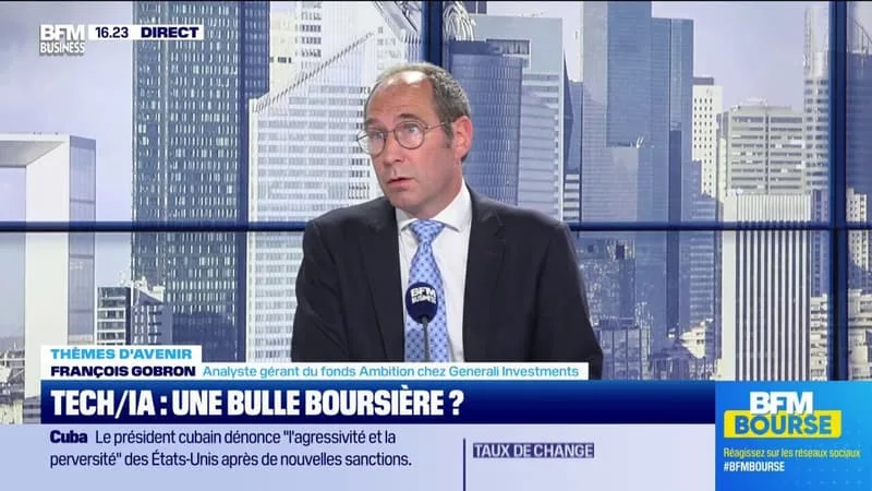 L’IA EST ELLE DANS UNE BULLE BOURSIÈRE ?