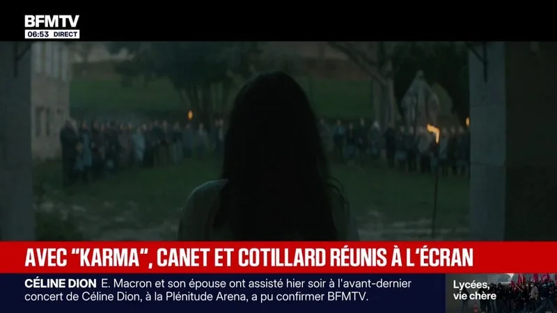 « J’ESPÉRAIS QUE ÇA LUI PLAISE »: AVEC « KARMA », GUILLAUME CANET ET MARION COTILLARD RÉUNIS AU CINÉMA