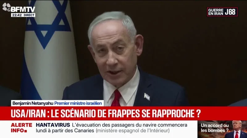 BENJAMIN NETANYAHU AFFIRME QU’ISRAËL EST “PRÊT À TOUS LES SCÉNARIOS” FACE À L’IRAN