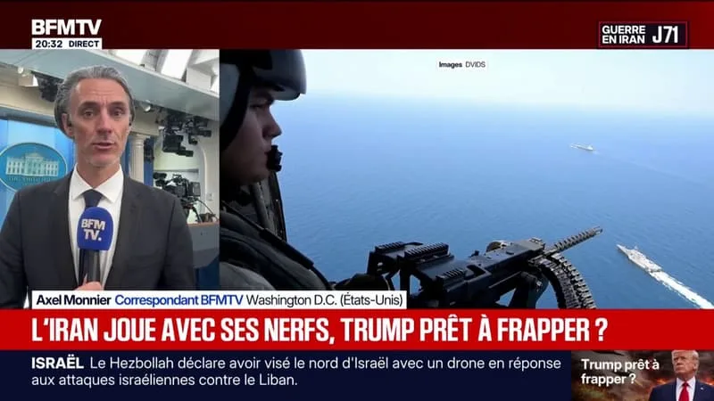 DONALD TRUMP A PARTAGÉ UN ARTICLE SUR SON RÉSEAU SOCIAL AFFIRMANT QUE PLUS DE 50 % DES AMÉRICAINS PRÉFÈRENT QUE L’IRAN N’OBTIENNE PAS L’ARME NUCLÉAIRE