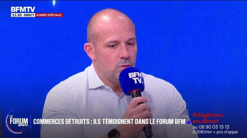 FORUM BFMTV – VIOLENCES LE WEEK-END DU 17 OCTOBRE: « IL Y EN A QUI ONT PERDU LEUR VIE ENTIÈRE », ASSURE RÉMI, AGENT IMMOBILIER INDÉPENDANT
