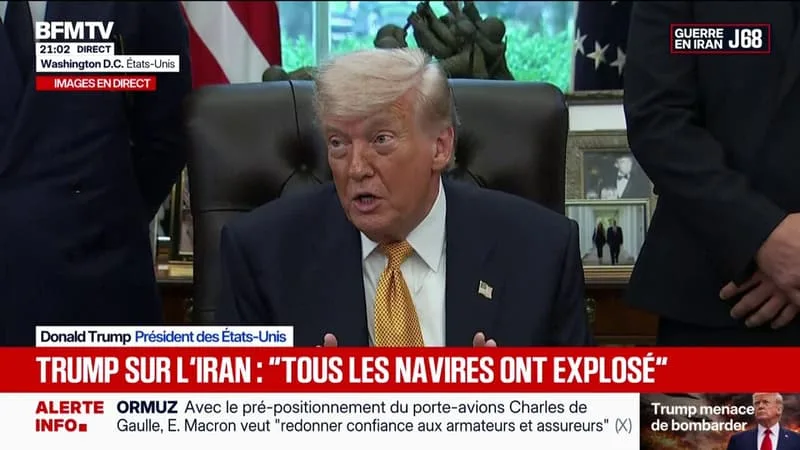 AVEC L’IRAN, “NOUS AVONS DE TRÈS BONS ÉCHANGES DEPUIS 24 HEURES”, ADMET DONALD TRUMP