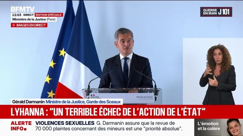 AFFAIRE LYHANNA: GÉRALD DARMANIN CONDAMNE « LES MENACES DE MORT INACCEPTABLES » QUI VISENT LES MAGISTRATS DE AUCH ET DE TOULOUSE