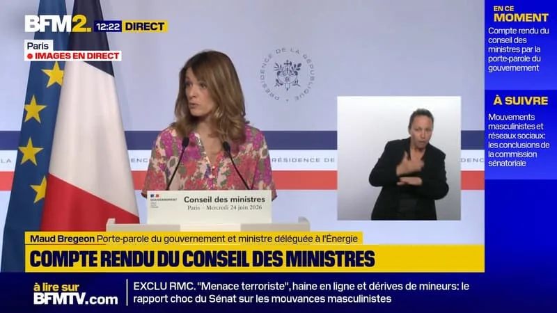 CHALEUR: « À CE STADE, IL N’EST PAS QUESTION DE CHANGER LES MODALITÉS D’ORGANISATION DU 14-JUILLET », DÉCLARE MAUD BREGEON