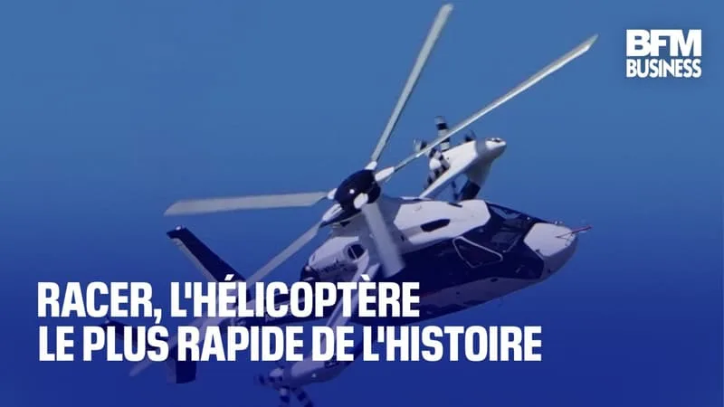 RACER, L’HÉLICOPTÈRE LE PLUS RAPIDE DE L’HISTOIRE