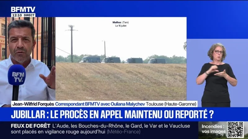 AFFAIRE JUBILLAR: UNE RÉUNION À TOULOUSE POUR ÉTUDIER UN ÉVENTUEL RENVOI DU PROCÈS EN APPEL DE CÉDRIC JUBILLAR