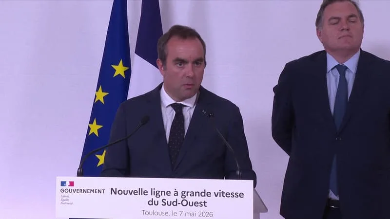 LE GOUVERNEMENT L’ASSURE, LE PROJET DE LGV QUI METTRA TOULOUSE À 3 HEURES DE PARIS VERRA LE JOUR: SÉBASTIEN LECORNU ANNONCE « 500 MILLIONS D’EUROS » POUR LES APPELS D’OFFRES
