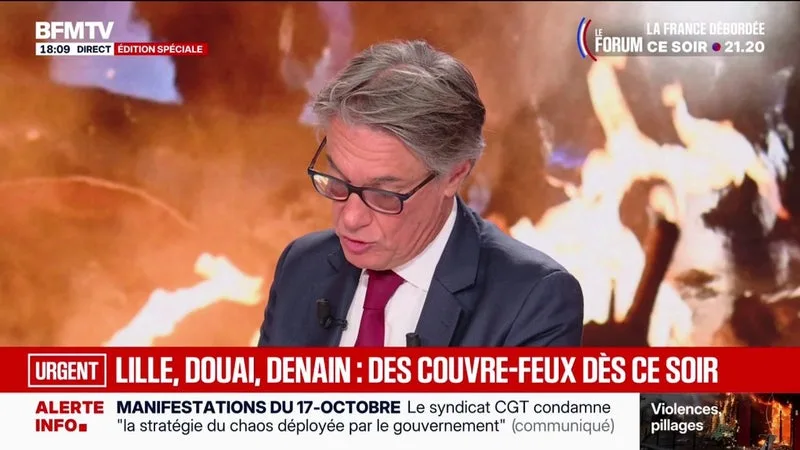 UN COUVRE-FEU INSTAURÉ DÈS CE SOIR POUR DES PORTIONS DES VILLES DE LILLE, WATTIGNIES, DOUAI ET DENAIN