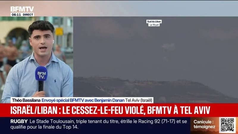 DE NOUVELLES FRAPPES AU LIBAN, MALGRÉ UN CESSEZ-LE-FEU ENTRÉ EN VIGUEUR CE VENDREDI ENTRE ISRAËL ET LE HEZBOLLAH
