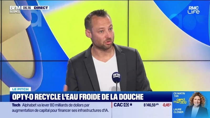 LE PITCH : OPTY-O RECYCLE L’EAU FROIDE DE LA DOUCHE – 02/06
