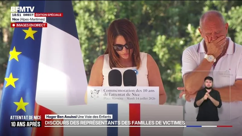 « À NOUS TOUS, DE DEMEURER DIGNE FACE AU MALHEUR » LES REPRÉSENTANTS DES FAMILLES DE VICTIMES DE L’ATTENTAT DU 14-JUILLET S’EXPRIMENT
