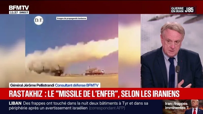 RASTAKHIZ: CE QUE L’ON SAIT DU NOUVEAU « MISSILE DE L’ENFER » DÉVOILÉ PAR L’IRAN