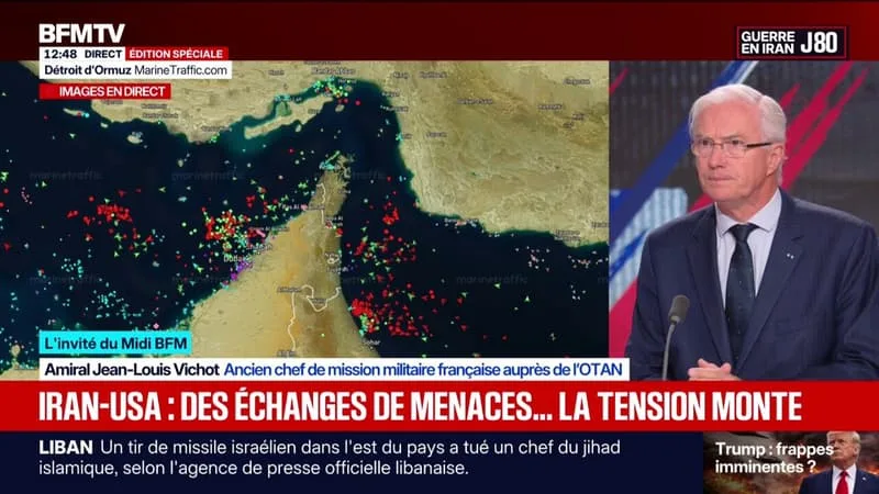 « ON PEUT SE POSER DES QUESTIONS SUR SON ÉTAT MENTAL », ESTIME L’AMIRAL JEAN-LOUIS VICHOT À PROPOS DE DONALD TRUMP