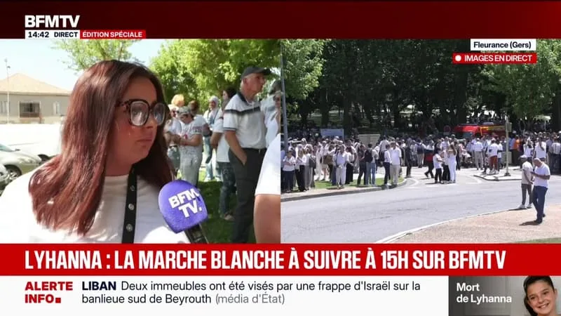 MARCHE BLANCHE POUR LYHANNA: « ÇA PEUT ARRIVER À N’IMPORTE QUI »