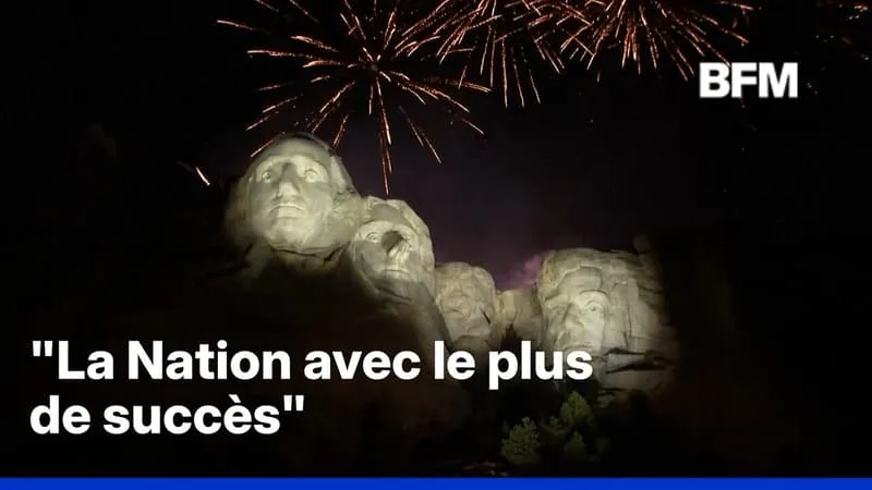 250 ANS DES ÉTATS-UNIS: LES CÉLÉBRATIONS DU 4 JUILLET TRÈS CRITIQUÉES