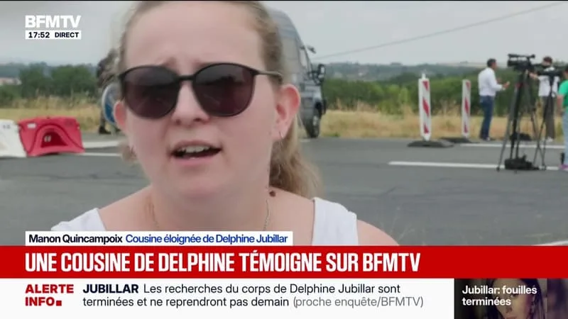 AFFAIRE JUBILLAR: « LORS DES AVEUX, ON NE SAVAIT PAS À QUOI S’ATTENDRE », ASSURE UNE COUSINE ÉLOIGNÉE DE DELPHINE JUBILLAR