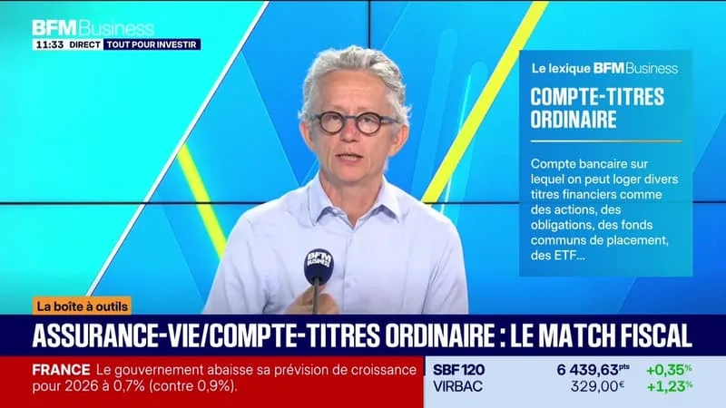 LA BOÎTE À OUTILS : ASSURANCE-VIE/COMPTE-TITRES ORDINAIRE, LE MATCH FISCAL – 07/07