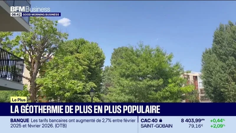 LA GÉOTHERMIE EST DE PLUS EN PLUS POPULAIRE